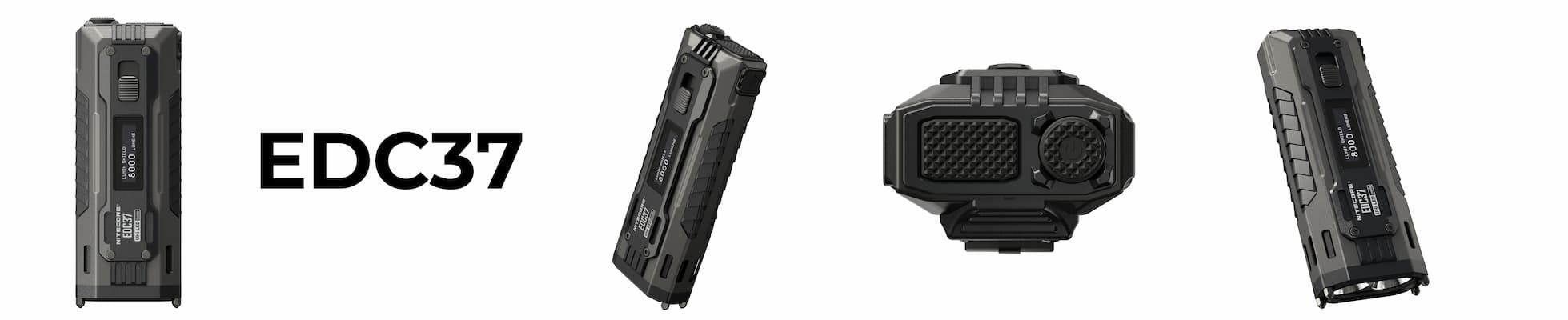 NITECORE EDC37: для высокой мощности и длительной работы.