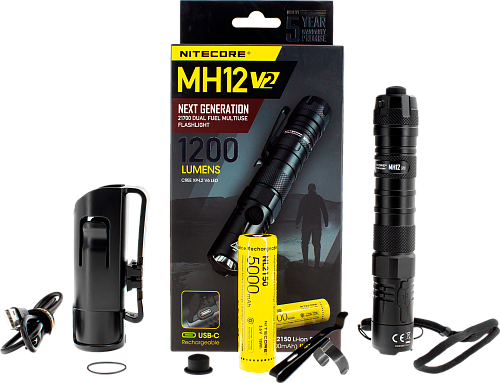 5 Фонарь повседневный (EDC) MH12V2 