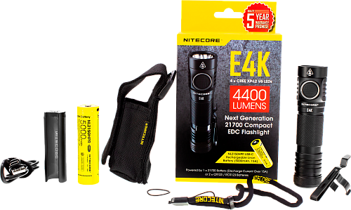 5 Фонарь повседневный (EDC) E4K 
